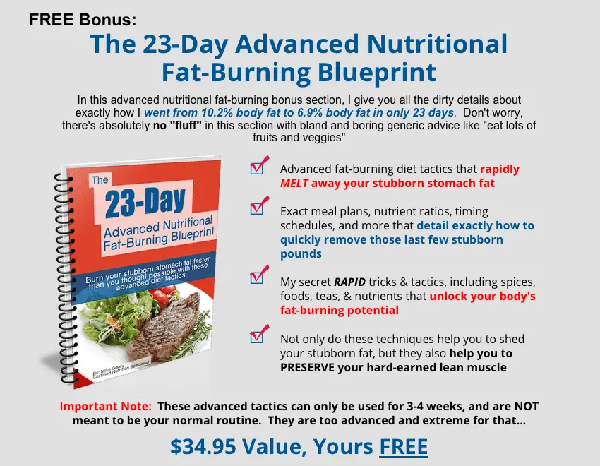 Fat Burning Kitchen Ebook bonus